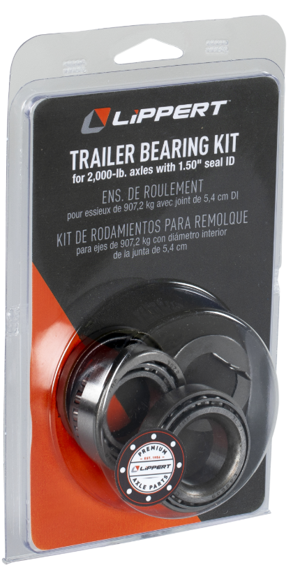 2,000 lbs-2,200 lbs. Axles Trailer Bearing Replacement Kit