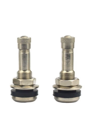 Heavy-Duty Metal Valve Stems for Trailers (2-Pack)