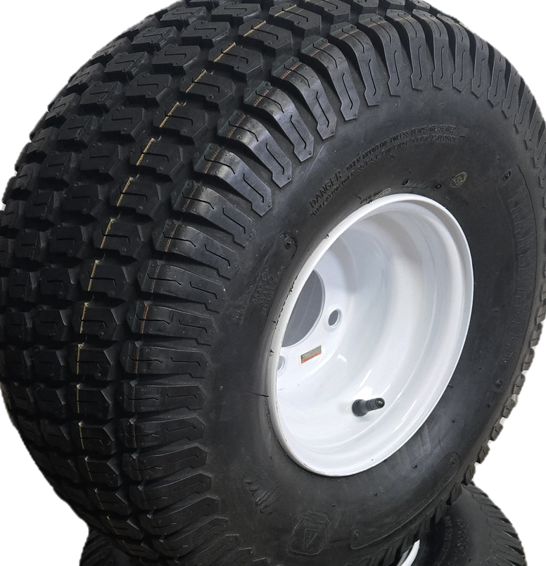 20x10-8 6Ply Turf Tire and 8x7 4 on 4 Wheel Assembly