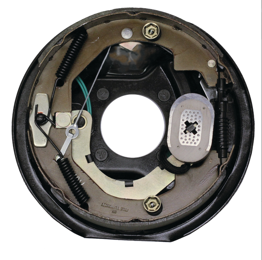 3,500-lb. Axle Self-Adjusting Brake Assembly - 10" x 2-1/4" Brake Size, 4-Bolt,