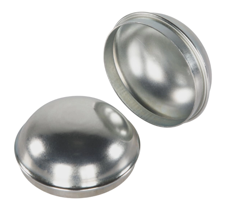 Standard Press-In Dust Cap - 2.72" Diameter, 7,000-8,000-lb. Axles, Non-Lubed (2-Pack)