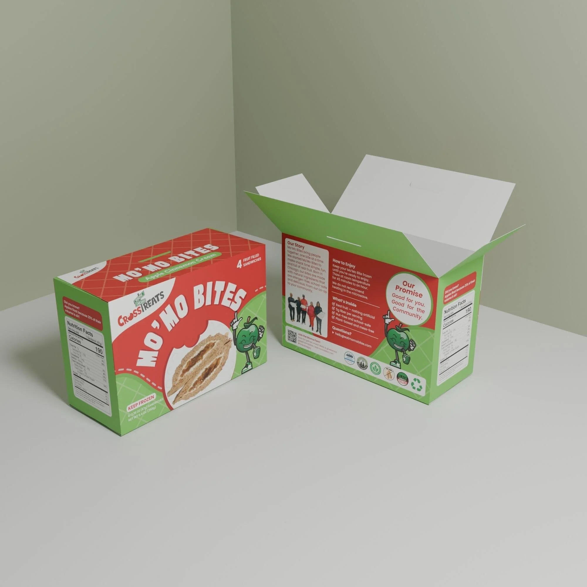 Apple Cinnamon Compote & Cream Cheese