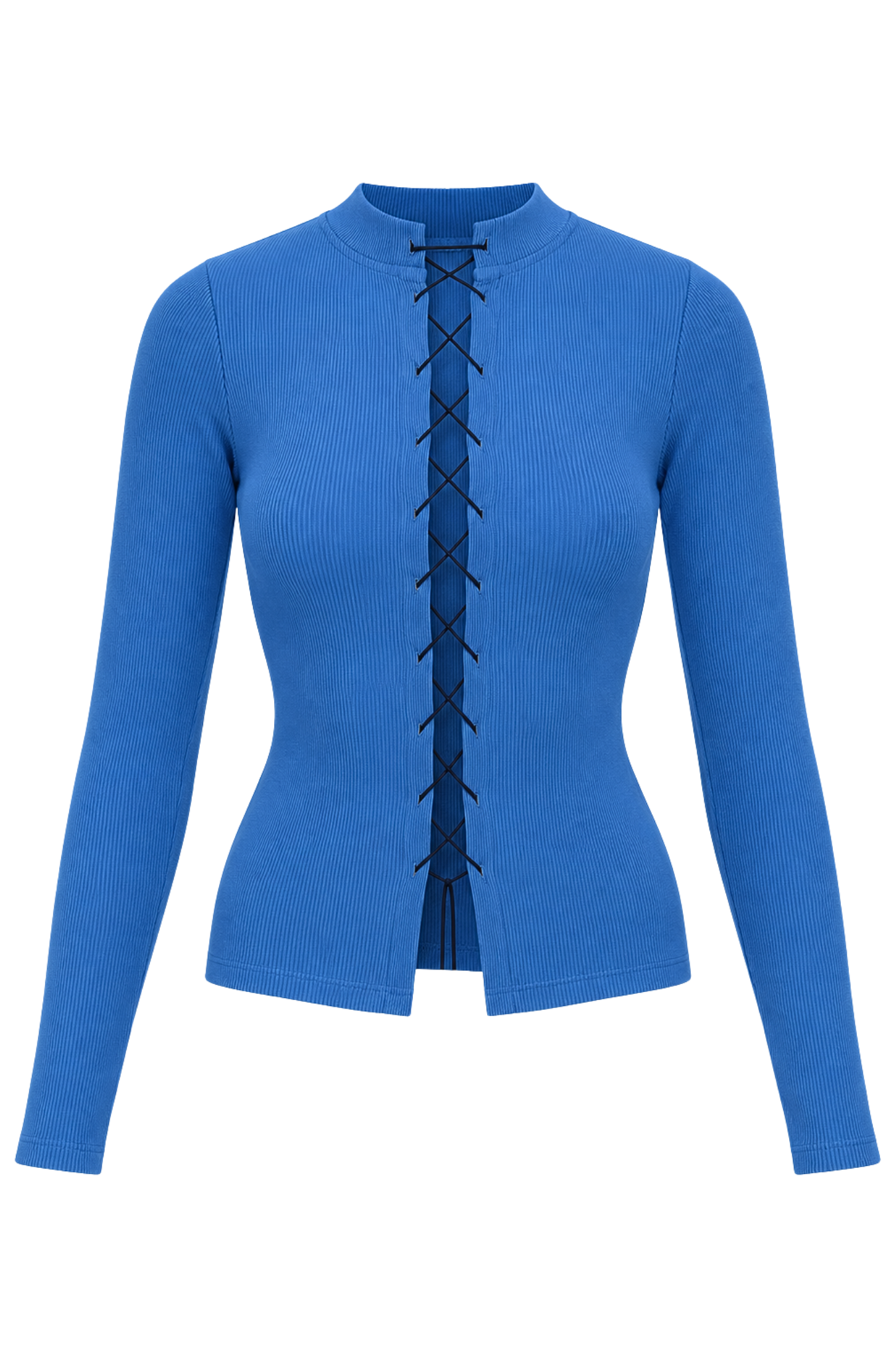 MJREVER X DŌSO LACE UP RIB TOP| PREORDER