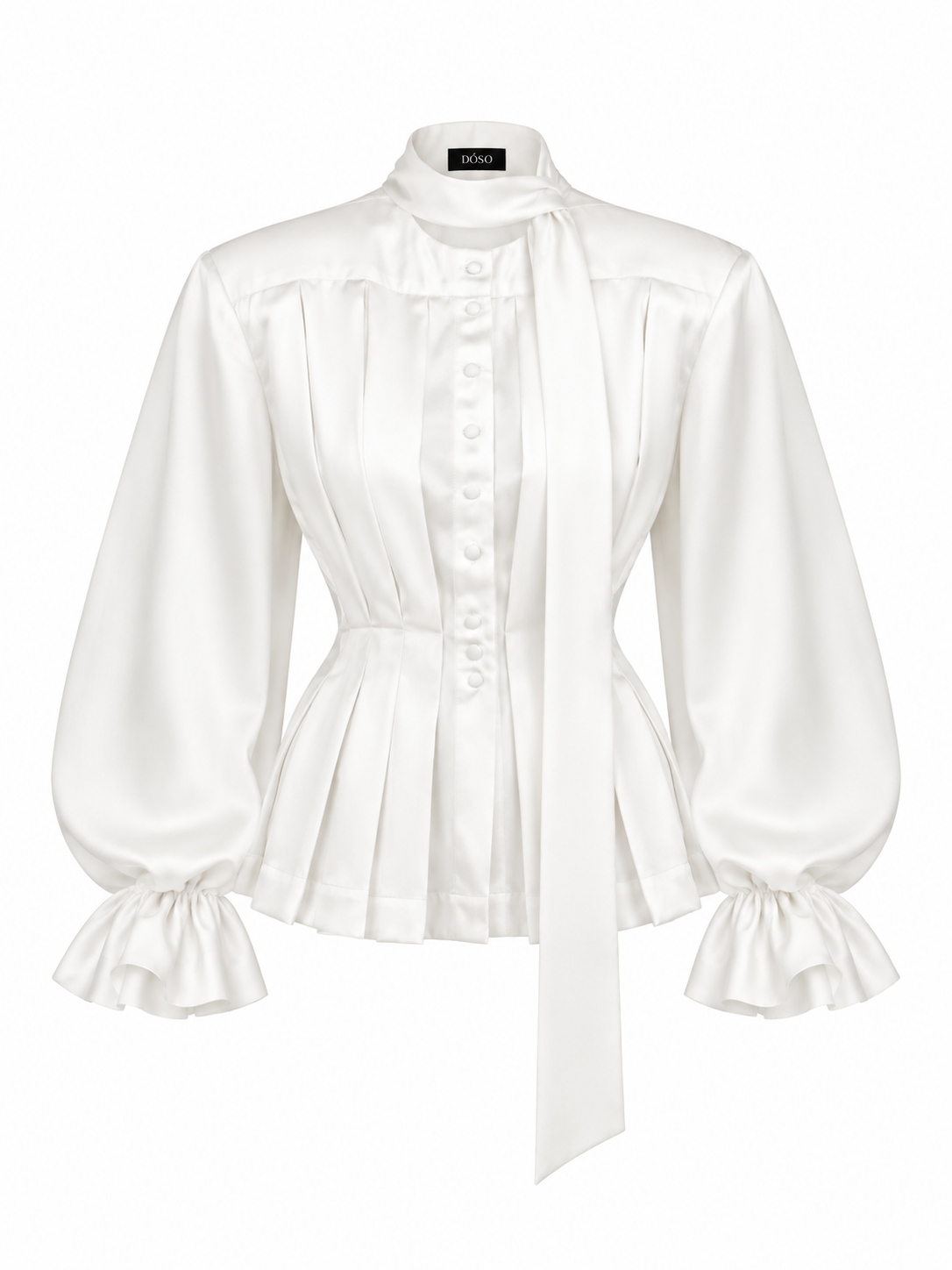 Handmade Tie-Neck Top. Preorder 7-10days