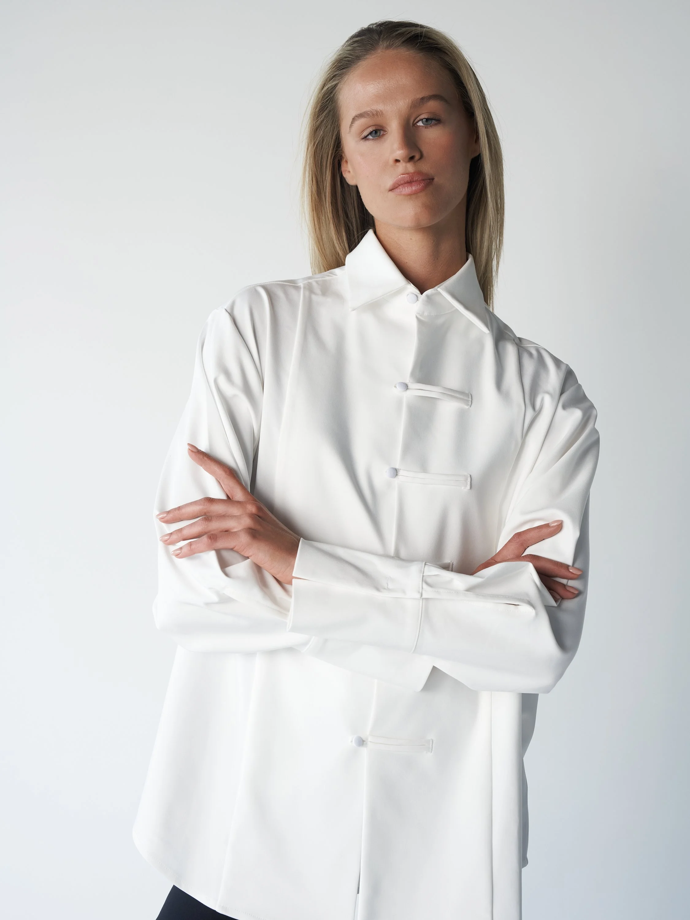 Oversized Structured Shirt A study in volume and restraint.