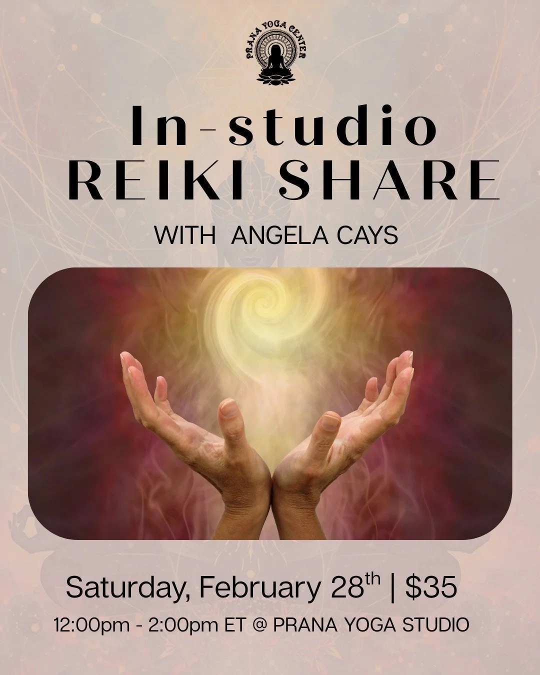 Your Reiki practice deepens when it&rsquo;s shared.

Join us for an in-studio Reiki Share &mdash; a space to meditate, practice hands-on healing, reflect, and connect with fellow practitioners in the Usui Tradition.
Saturday, February 28

Studio 2 | 
