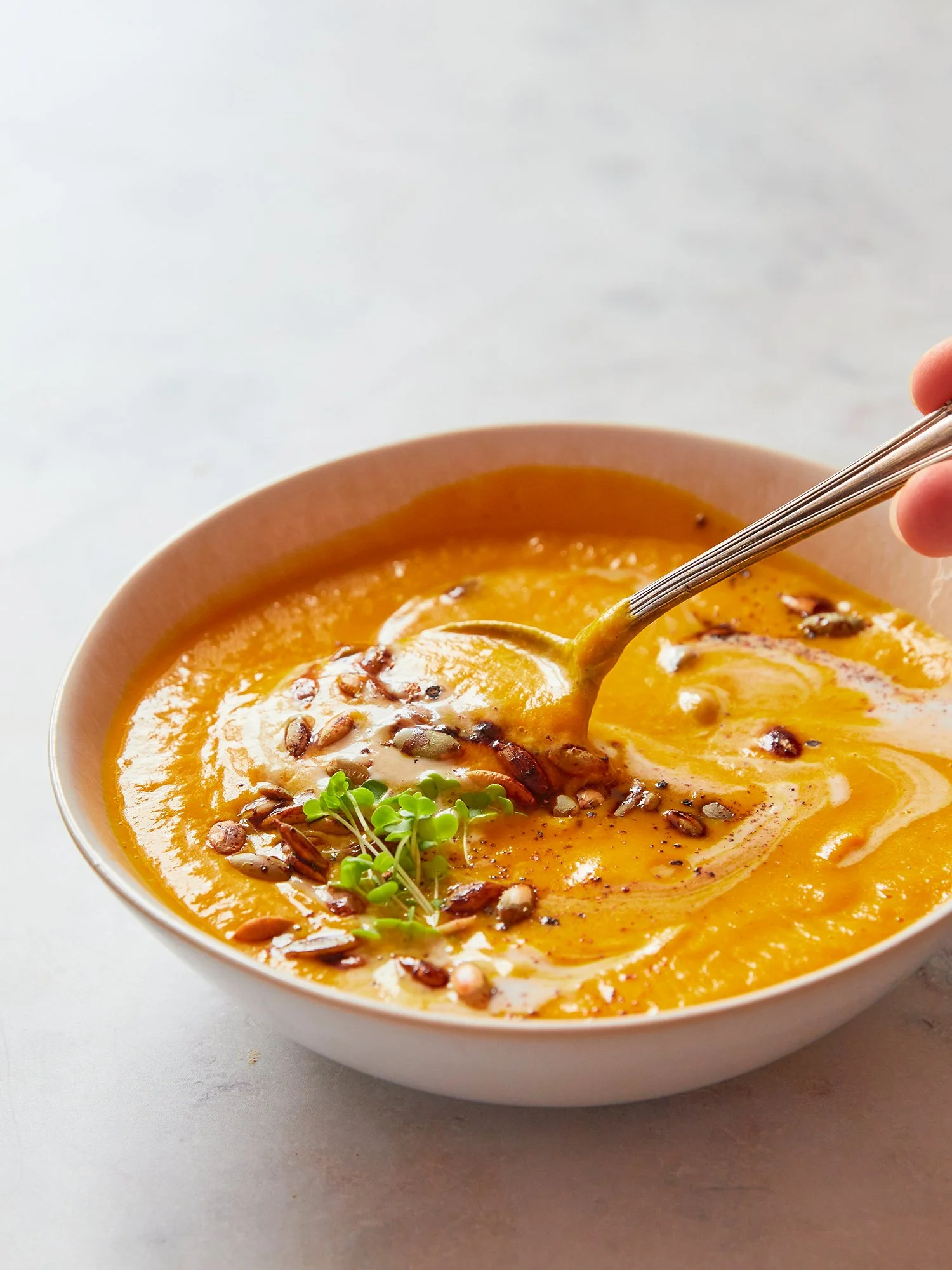 Sopa de Abóbora e Funcho