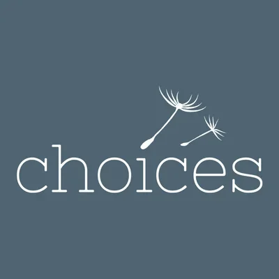 Logo for Choices Charity London, where Diana is a Board Trustee
