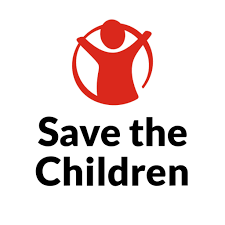 Logo for Save the Children, a charity that has participated in several corporate social responsibility programmes run by Diana Squires - innovator, service designer, and event host/speaker