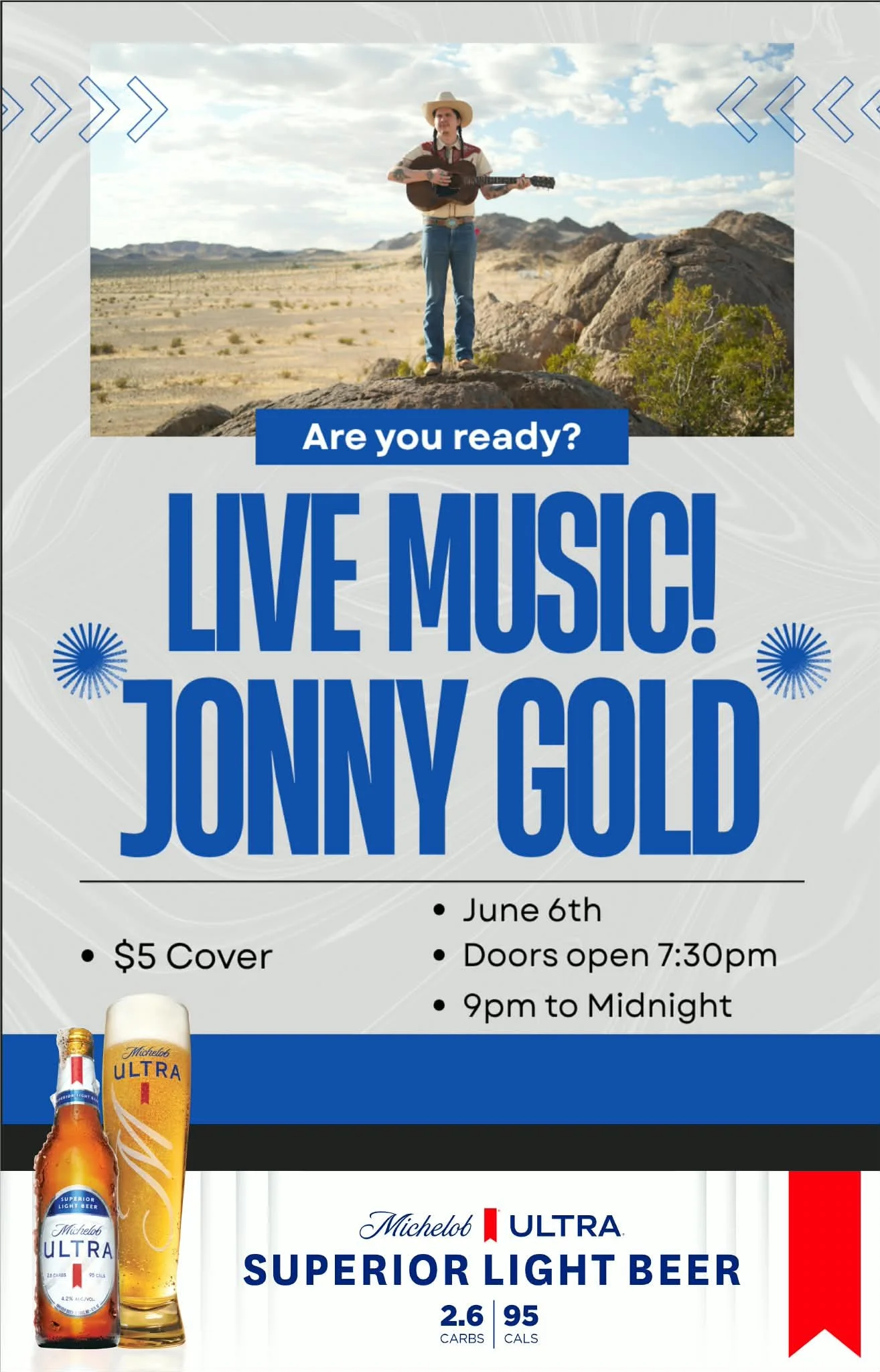 Live Music - Jonny Gold