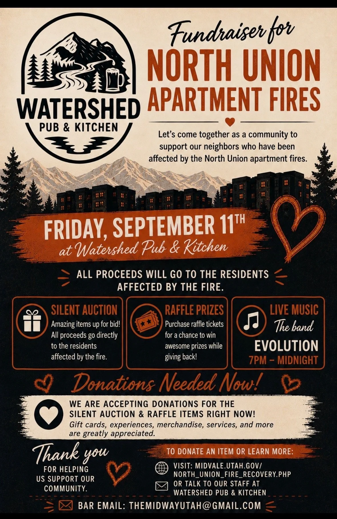 Fundraiser for North Union Apartments