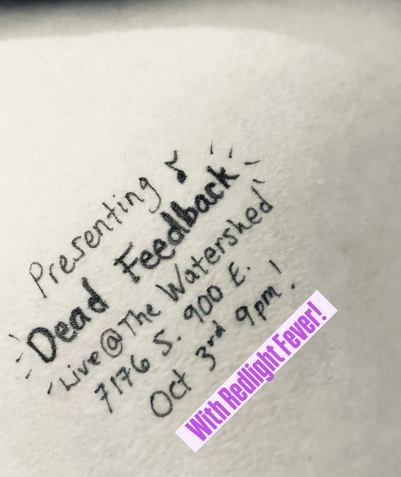 Live Music - Dead Feedback