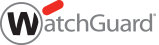 WatchGuard logo with red and black design elements