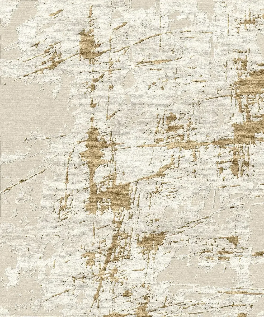 Texture de peinture écaillée de couleur beige avec des fissures et des craquelures visibles.