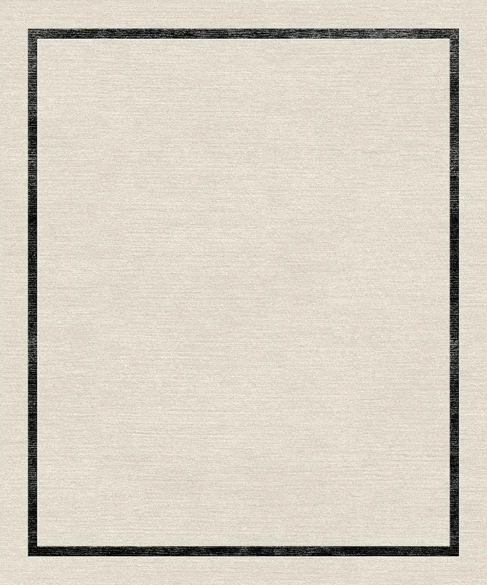 Page blanche avec une bordure noire.