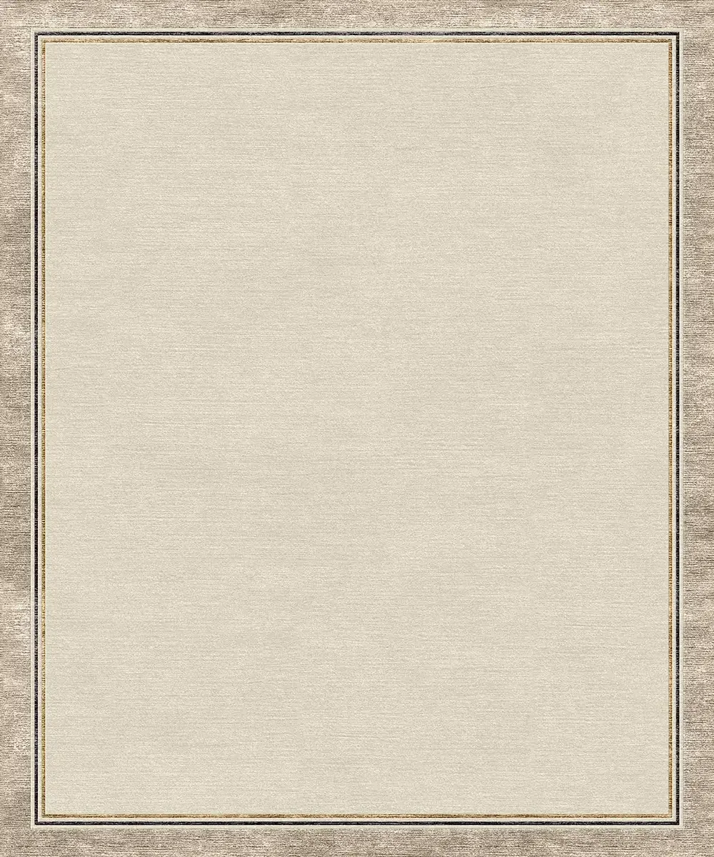 Page vierge avec un cadre beige et une bordure décorative