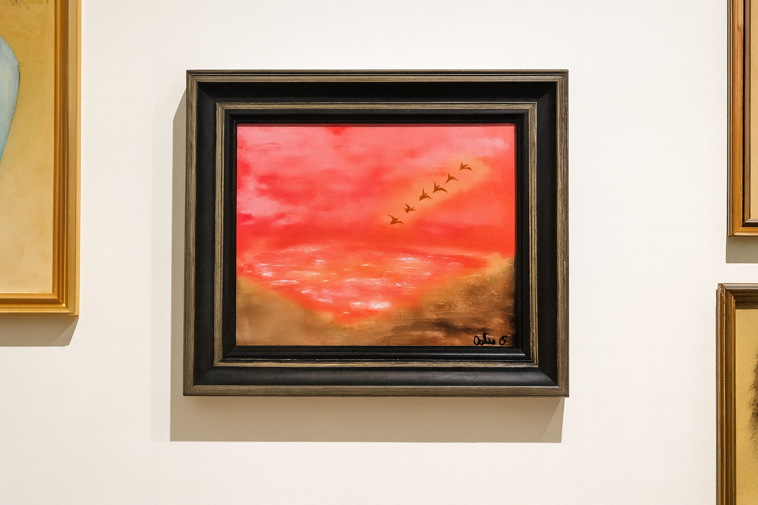 Red Sky in Morning 8 X 10