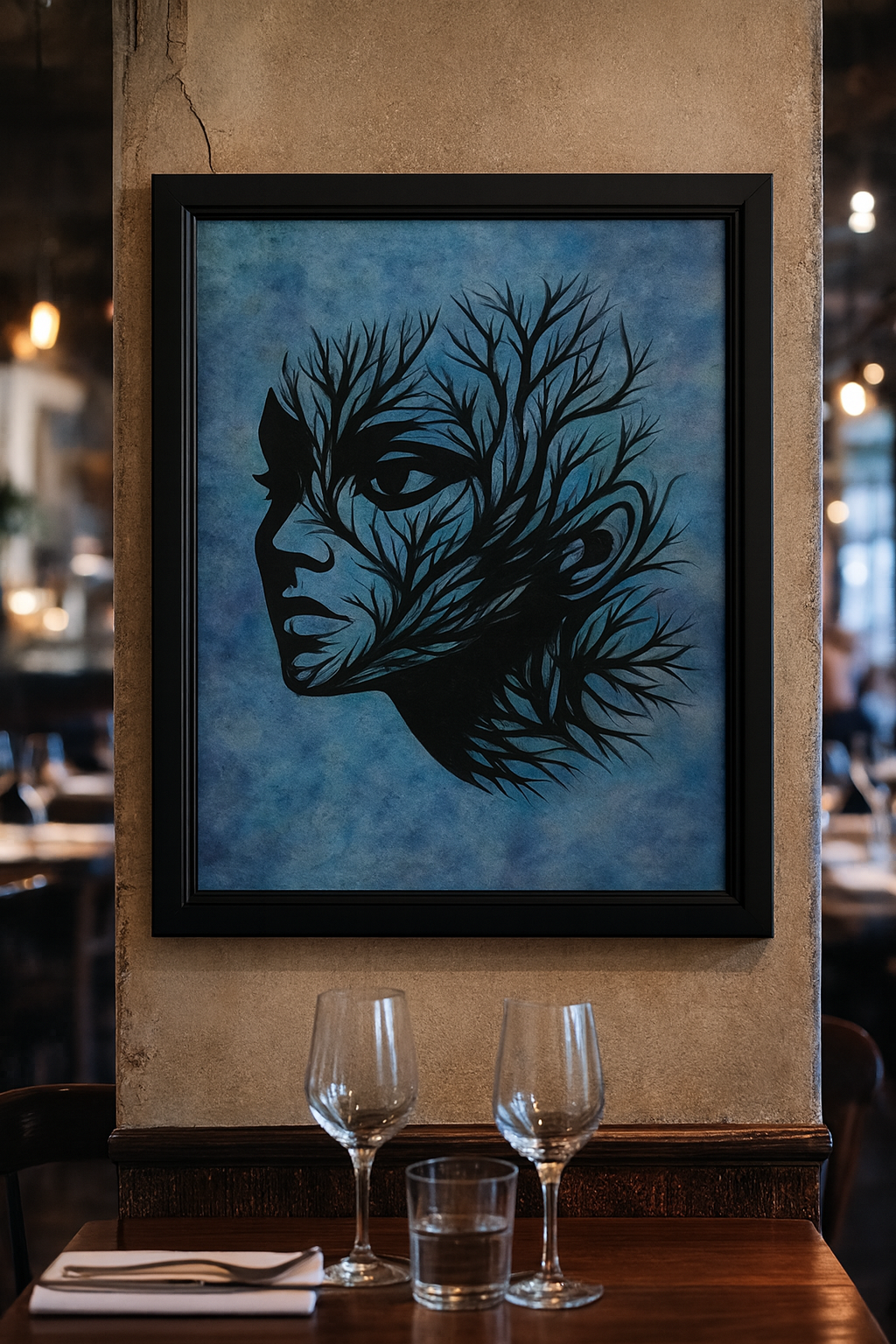 The Blue Lady  16 x 20