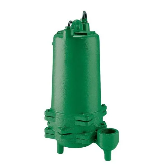 Green submersible water pump