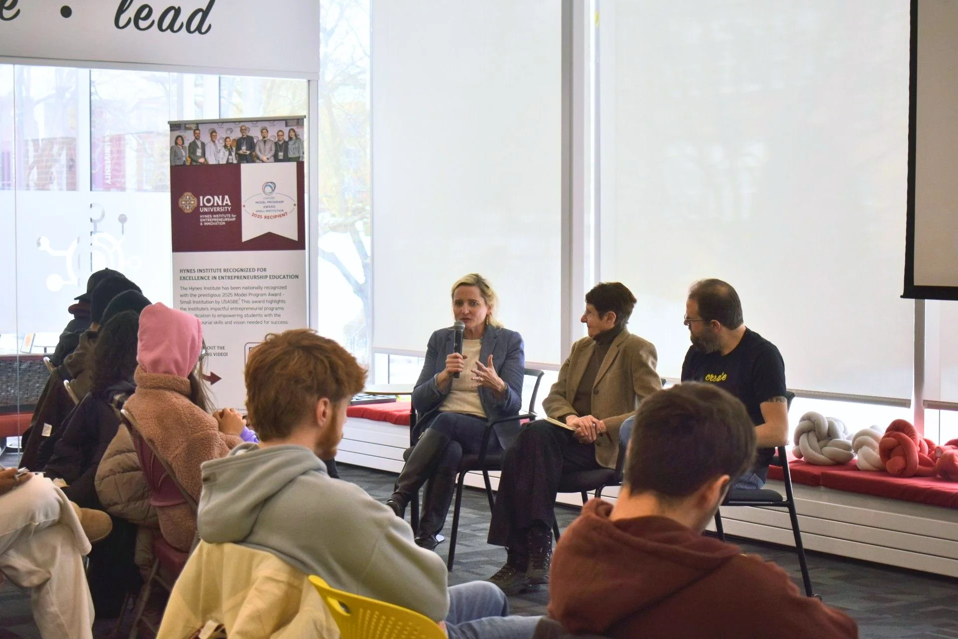 Iona Innovation Challenge Kickoff at Iona University’s Hynes Institute