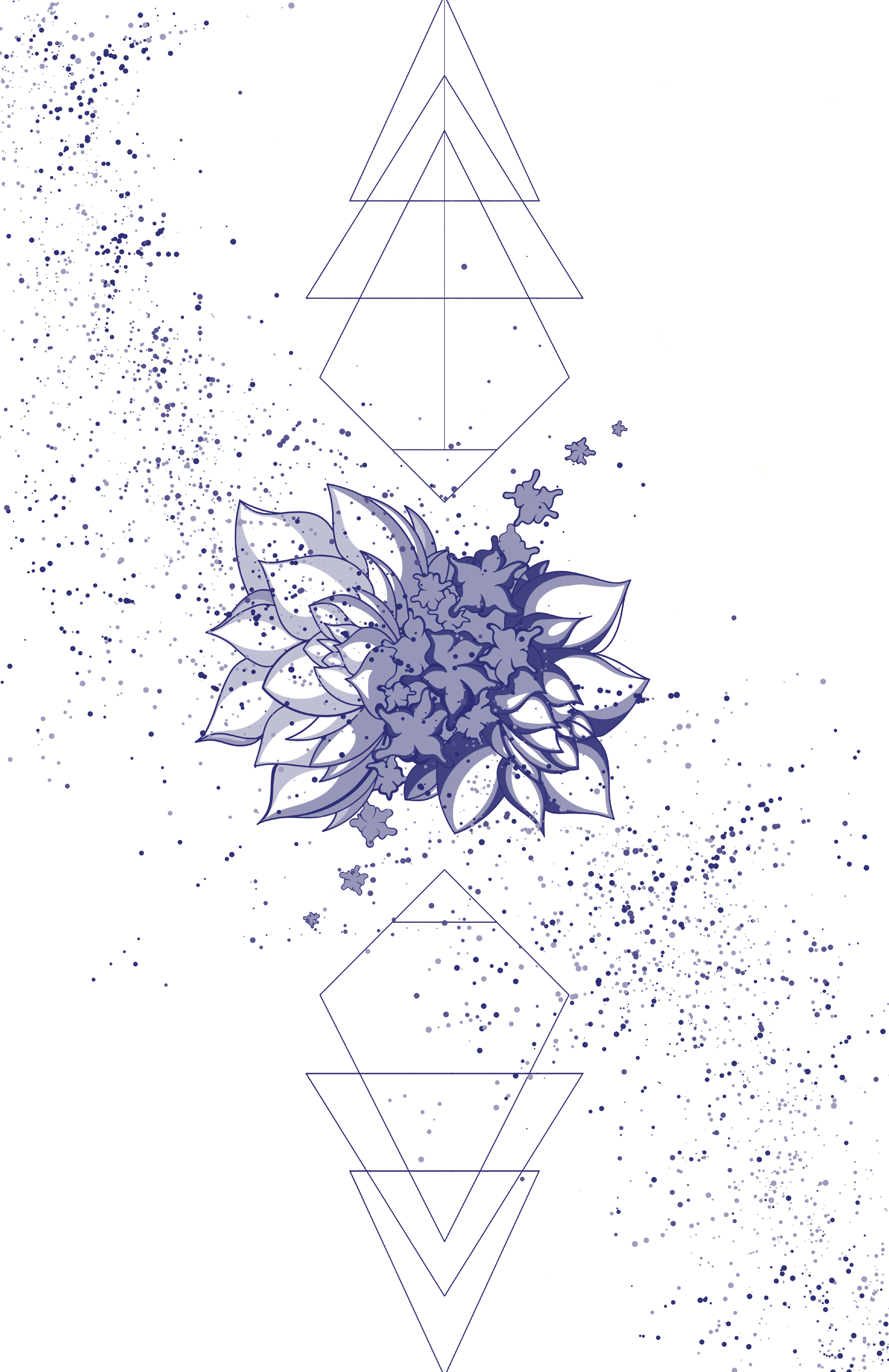 My Lovely Lotus ~ Blue