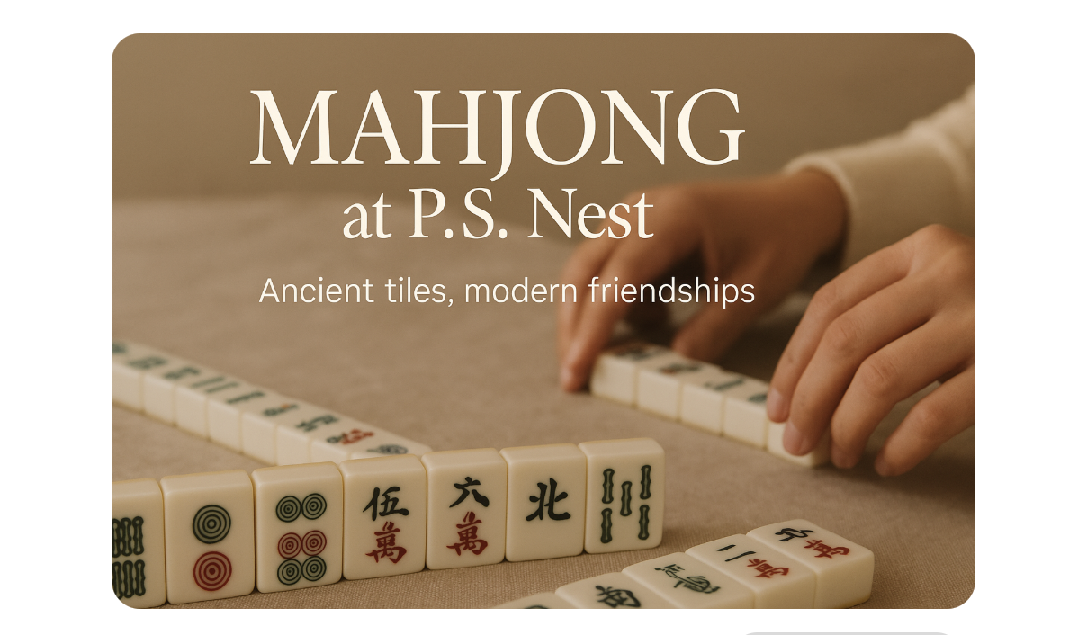 More Than a Game: The Mahjong Circle That Builds Lifelong Bonds