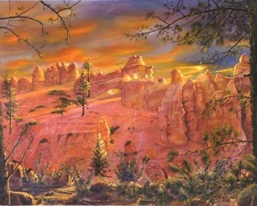 Sunrise in Bryce Canyon