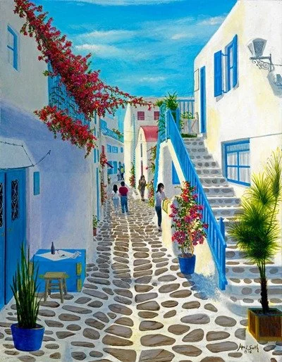 Streets of Mykonos