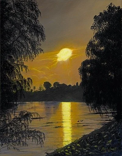 Alameda Creek in Winter