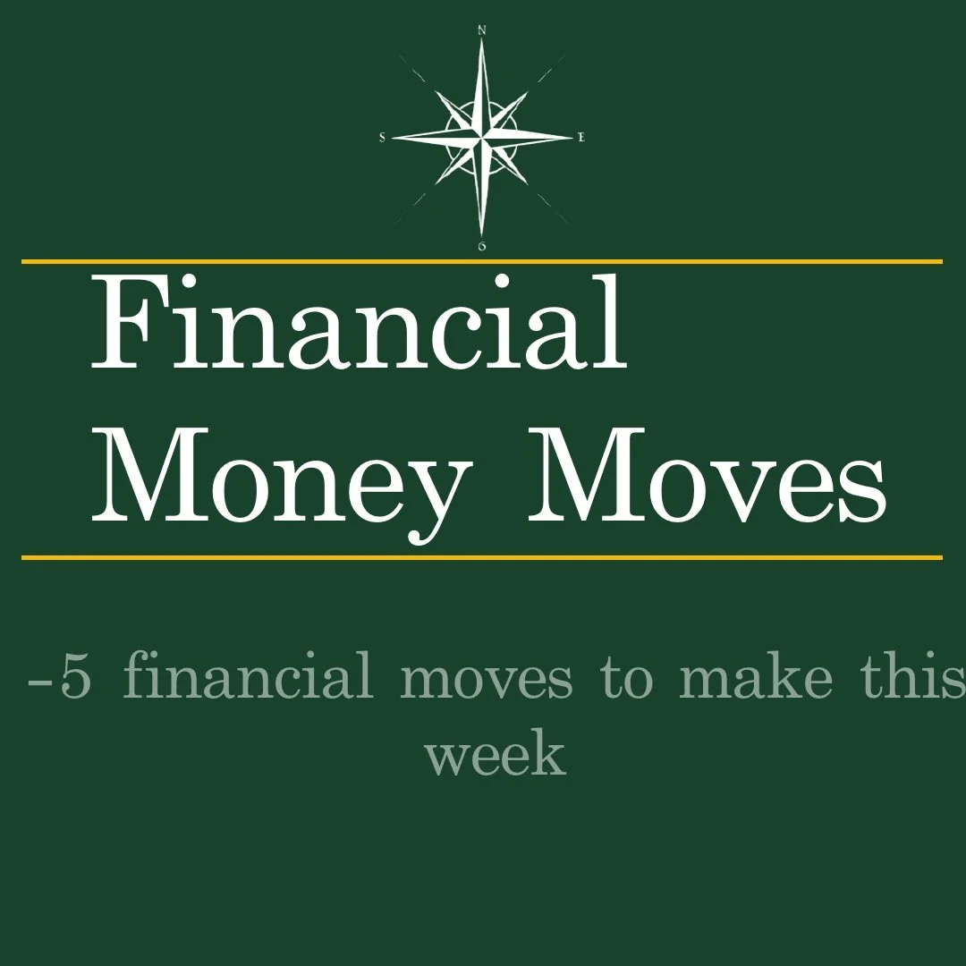 Most people know they should be doing more with their money.
But knowing and doing are two very different things.
This week, pick just one of these five moves and actually do it.
Not next month. Not when things calm down. This week.
Small, consistent