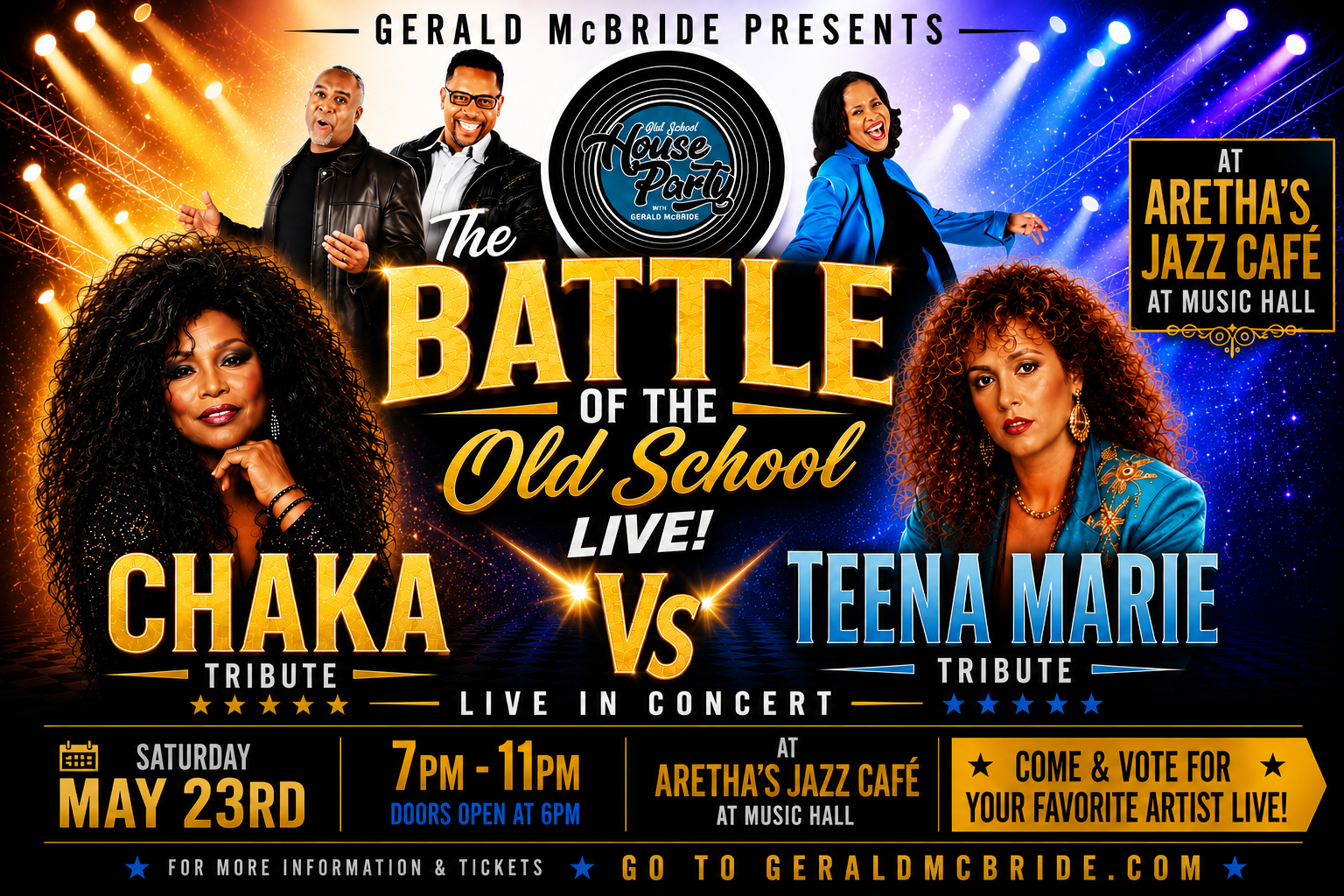The Battle of the Old School Live! 