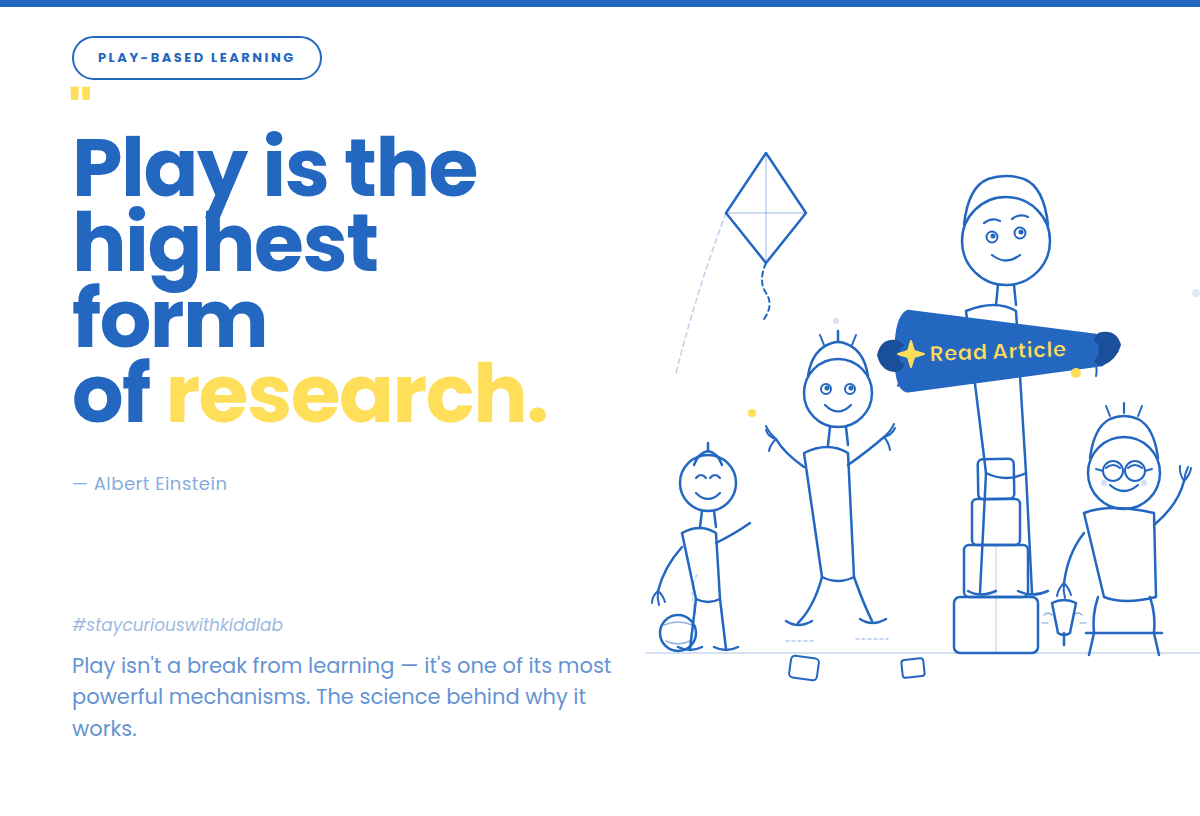 Play as the Highest Form of Research