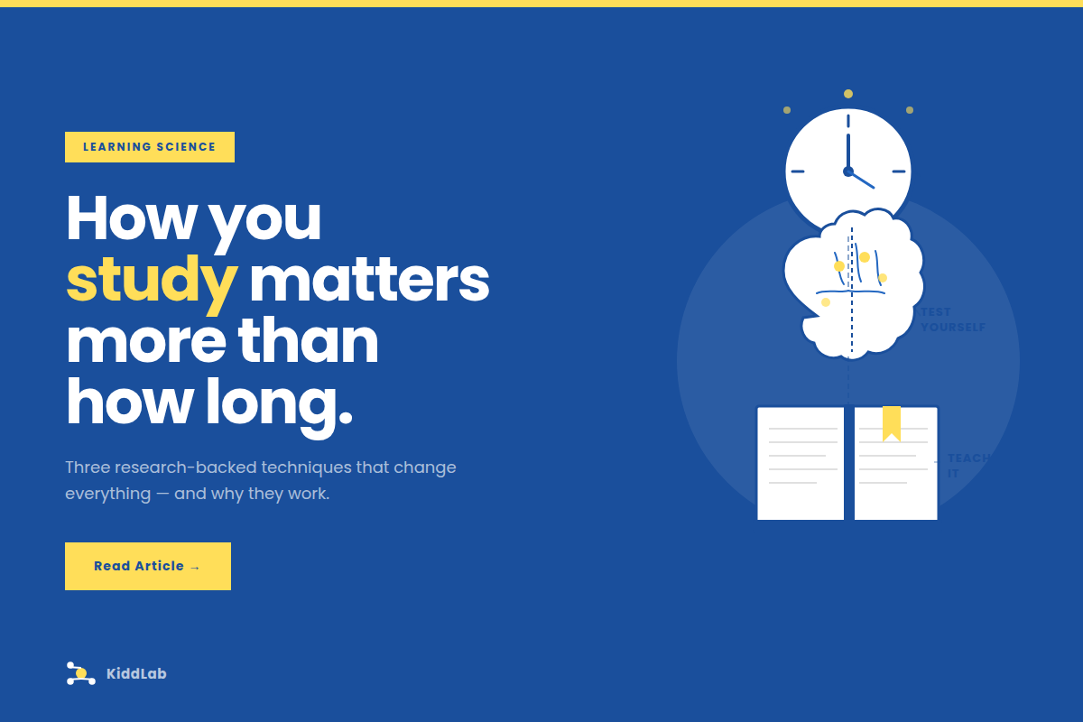 3 ways to make learning actually stick