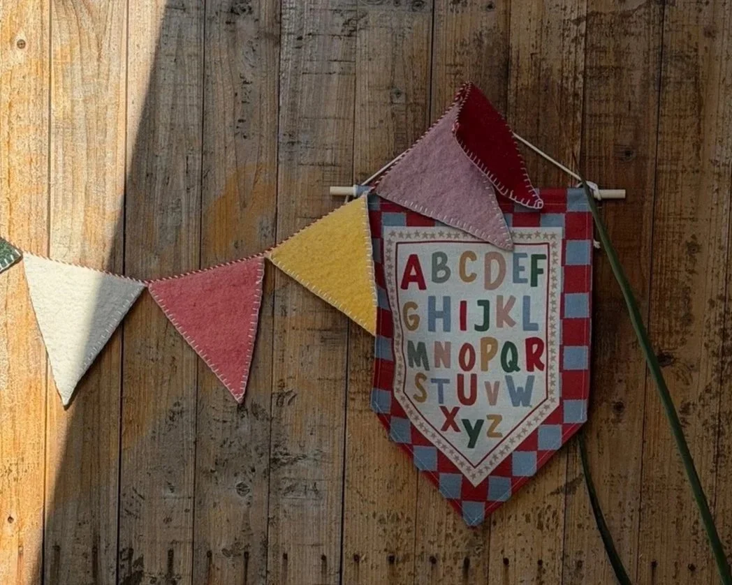 Alphabet Pennant Flag