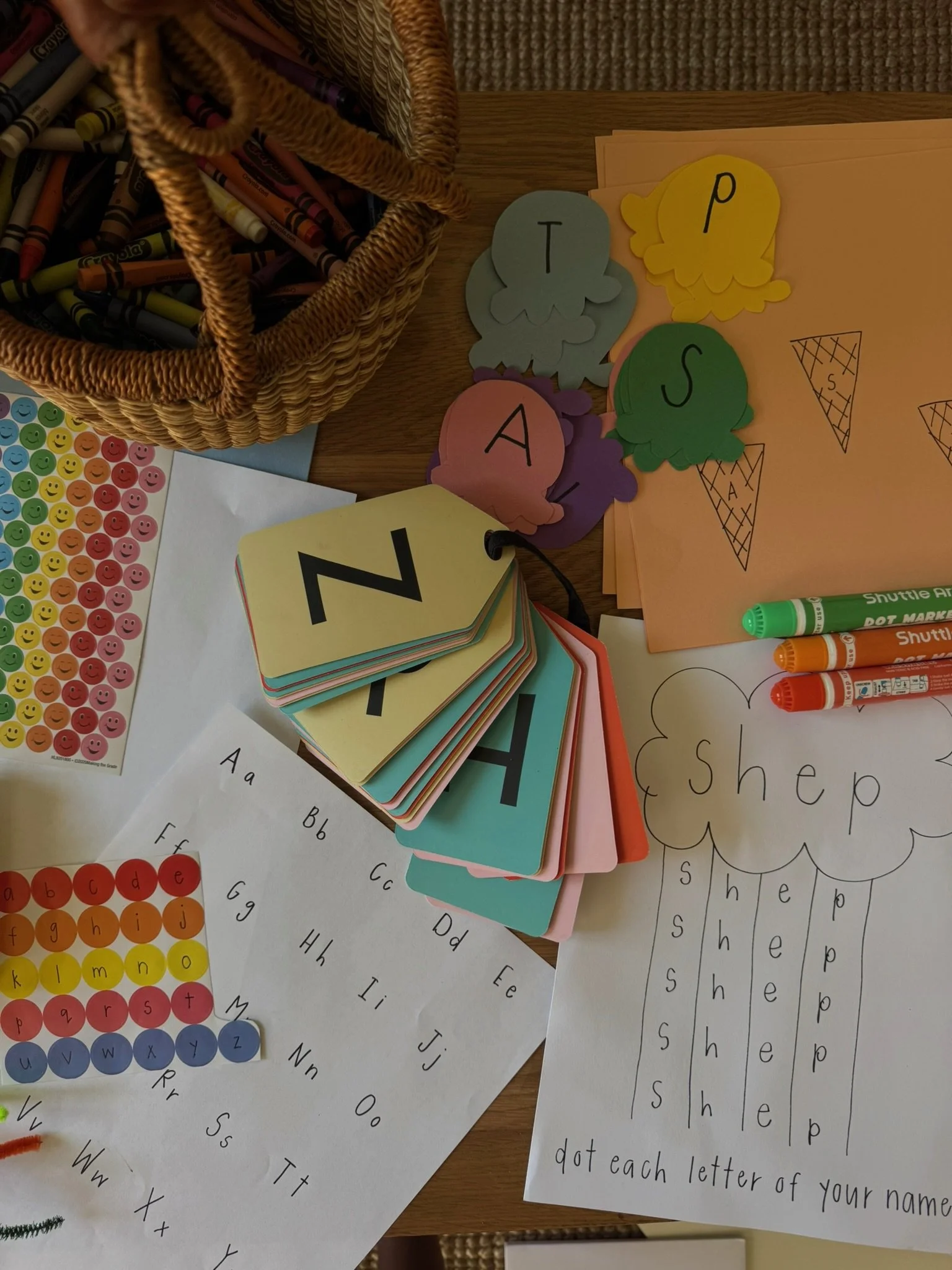 Uppercase Alphabet Flashcards