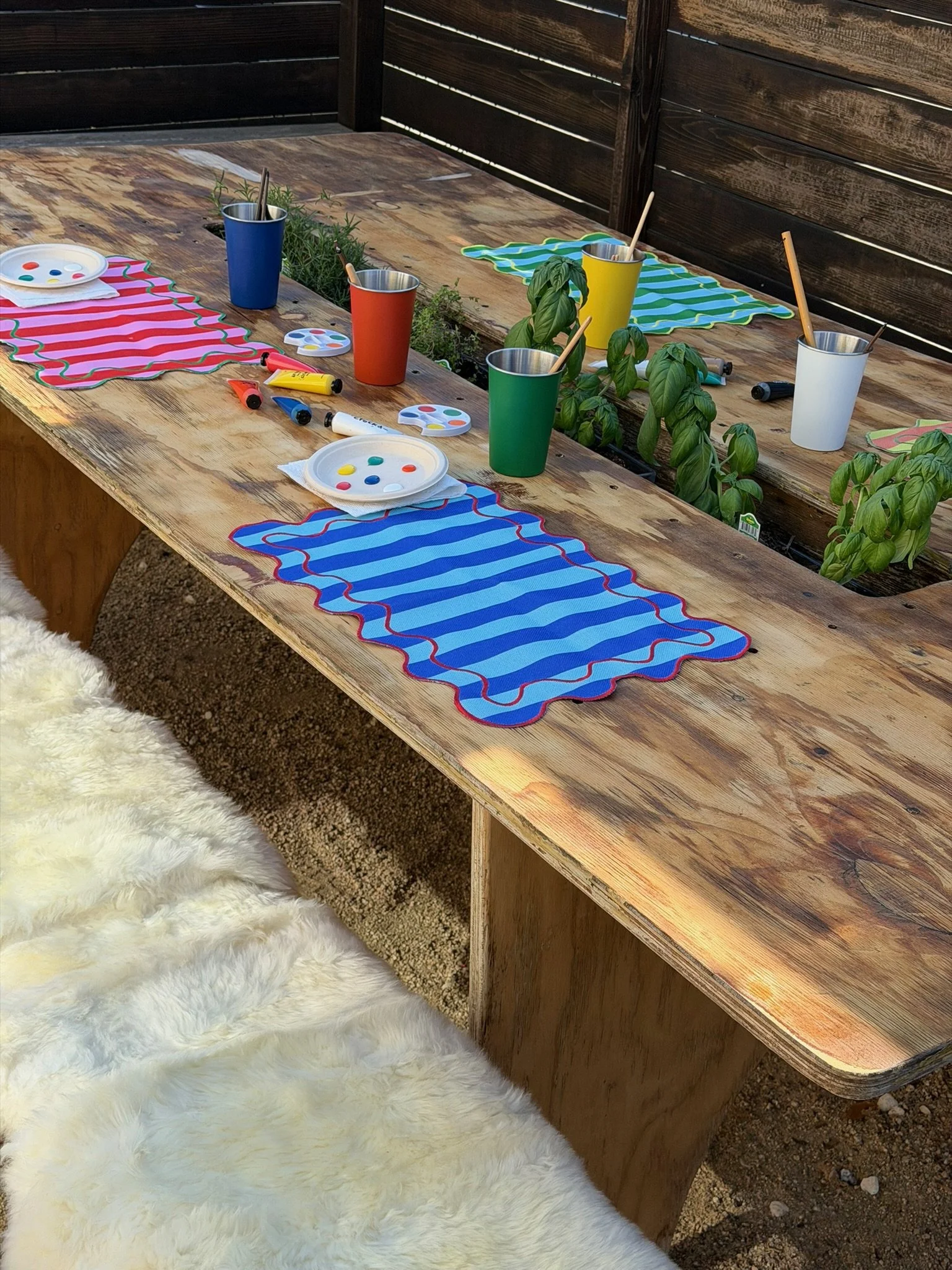 Striped Placemats
