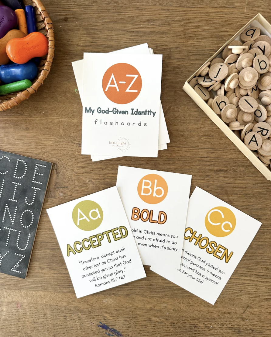 A-Z Flashcards (use code: ATCLAIRESTABLE
for 10% off your order!)