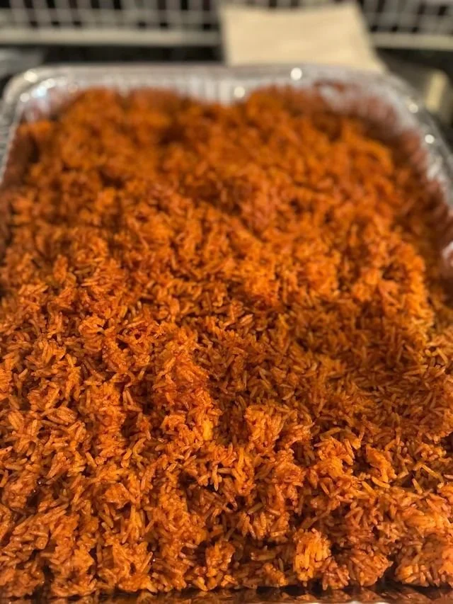 SMOKY JOLLOF RICE (No Protein)