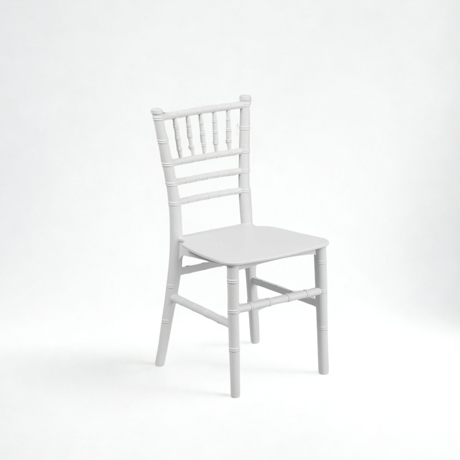 kids white chiavari chair