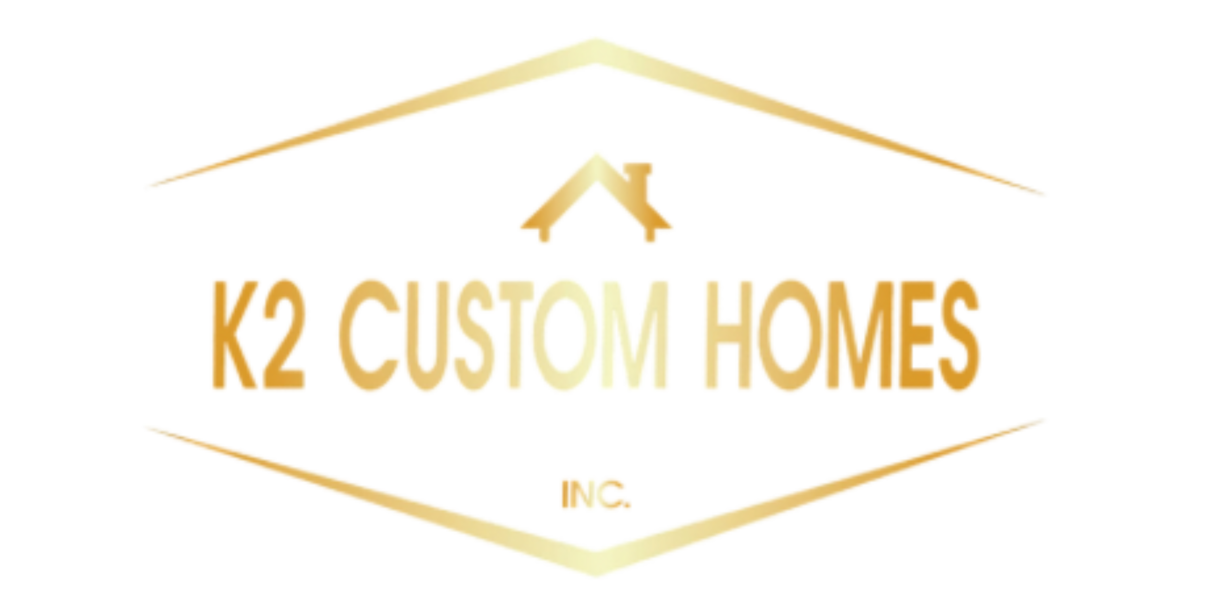 K2 Custom Homes logo with gold text and geometric shapes.