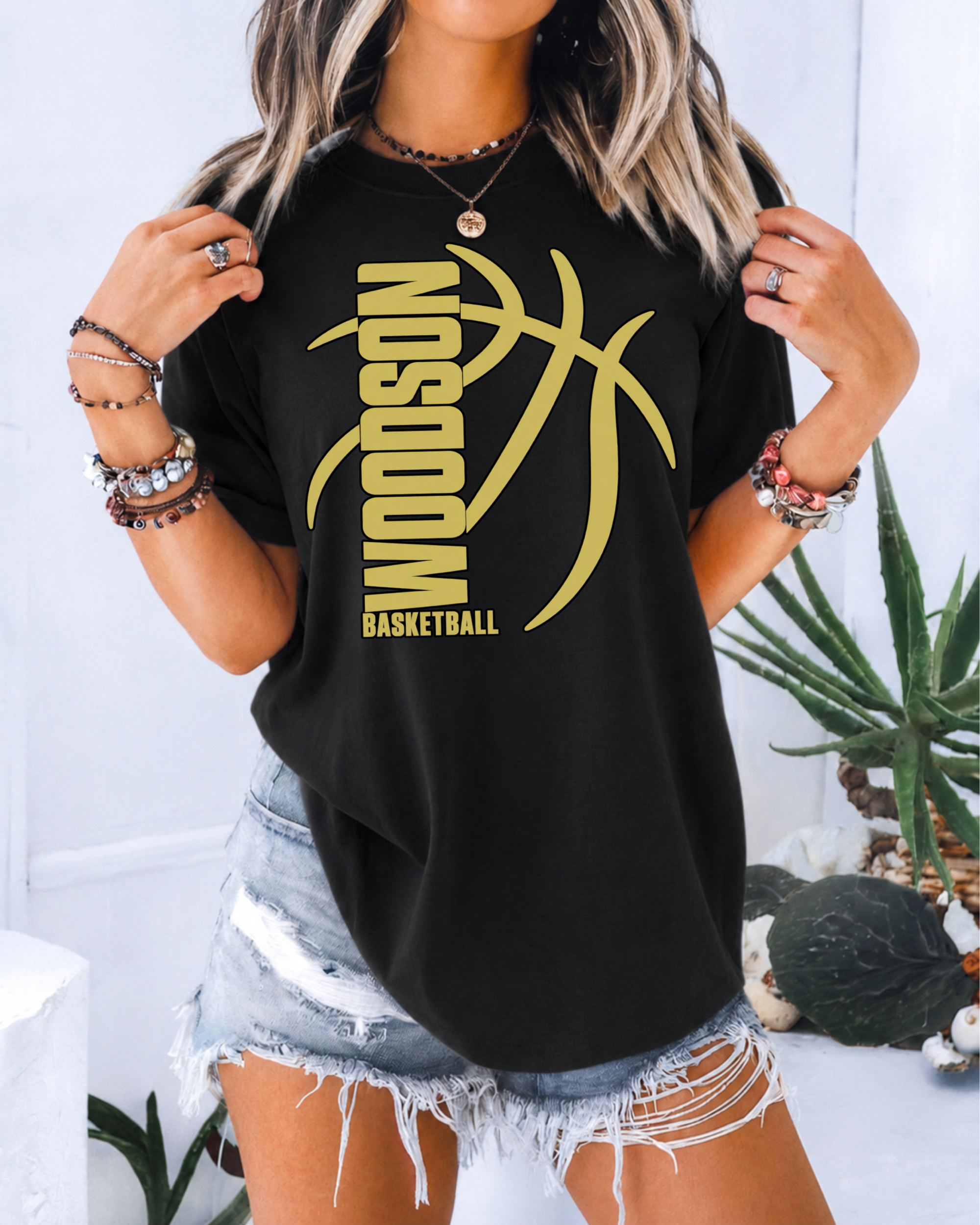 Bold Basketball Graphic Tee | Woodson