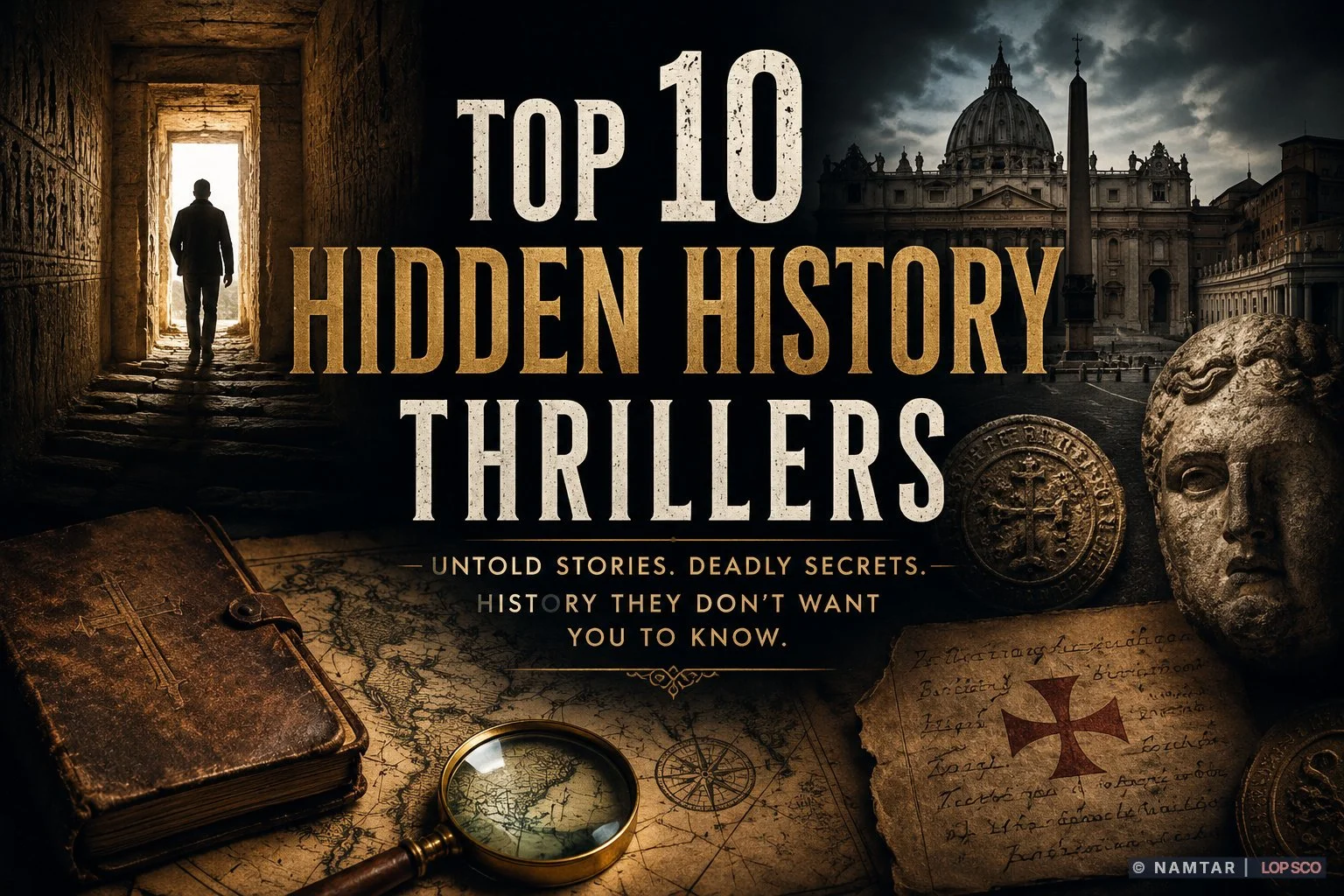 My Top 10 Hidden History Thrillers