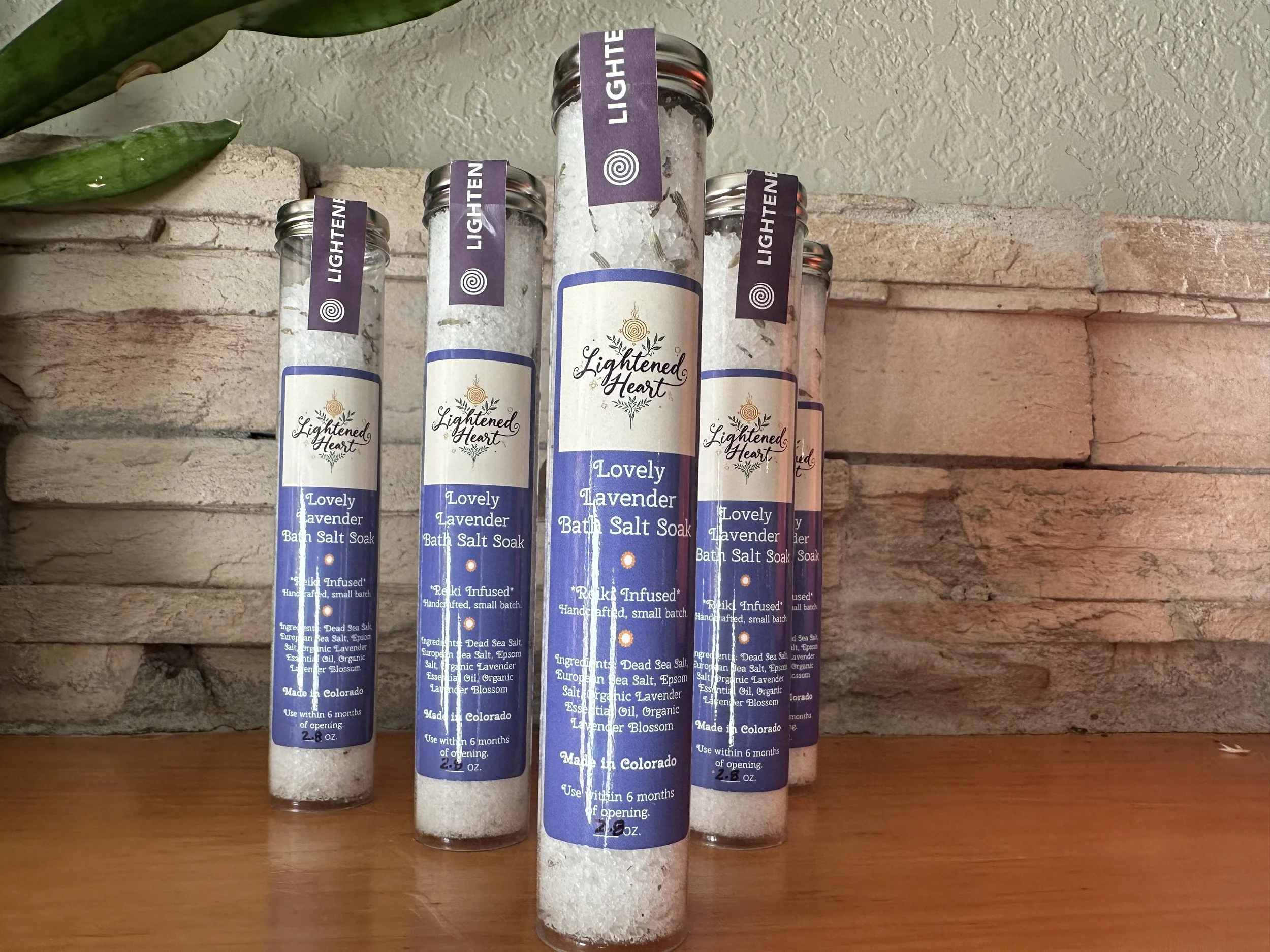 Lovely Lavender Bath Salt Soak Tube
