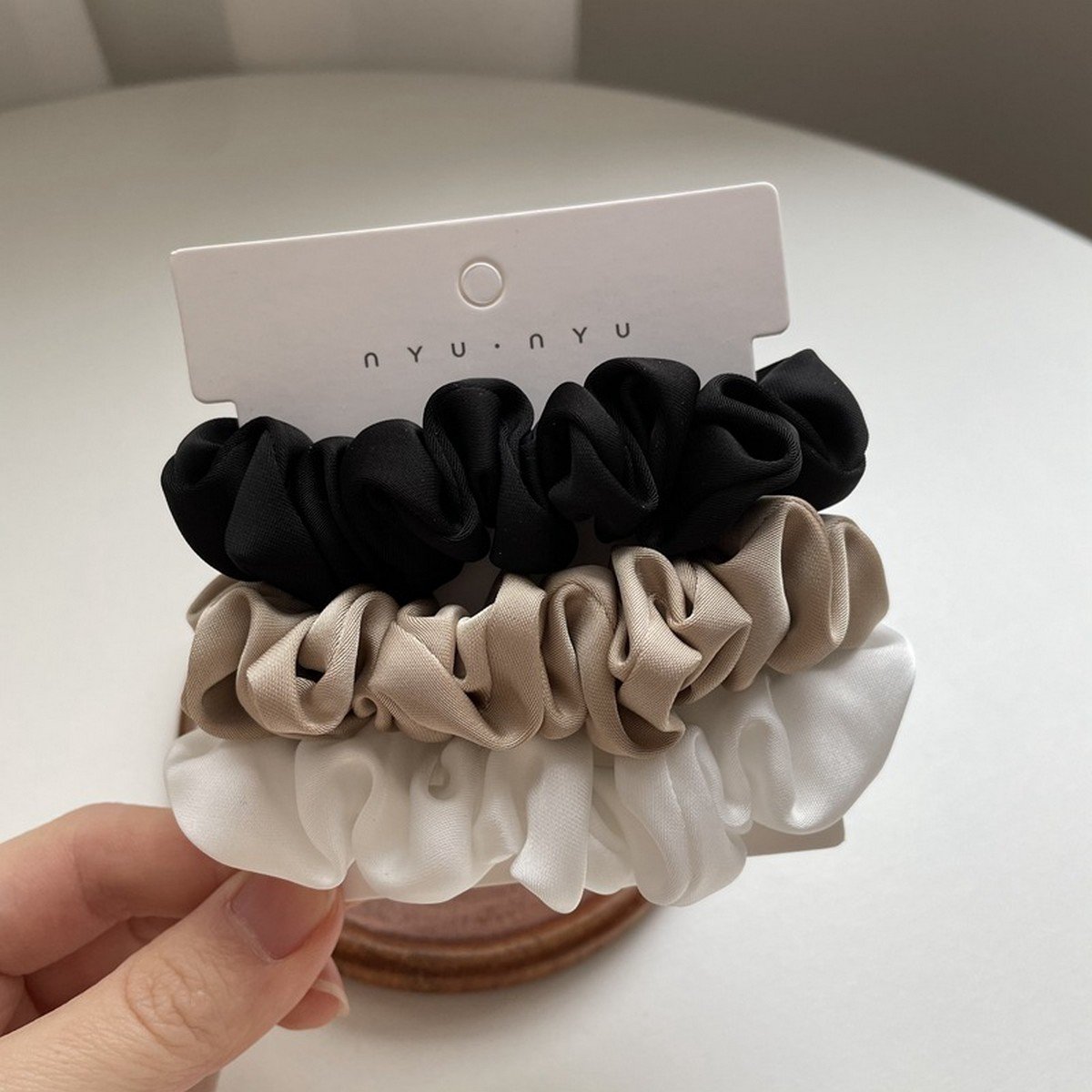 Neutral Scrunchie Set