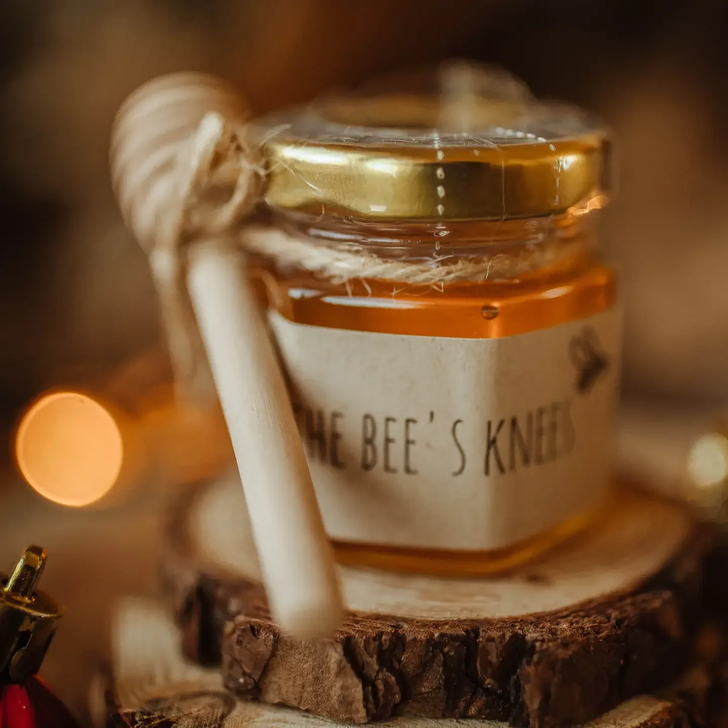 Mini Honey Jar with Dipper