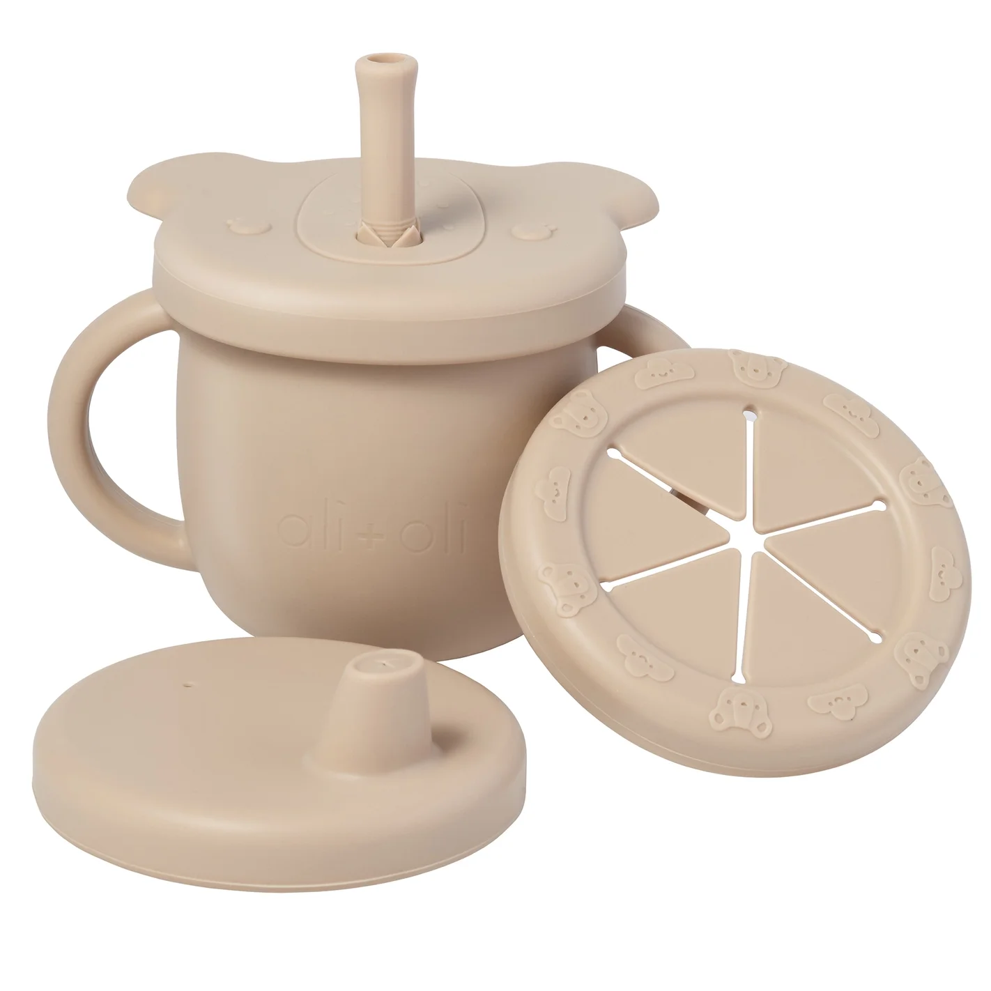 4-in-1 Silicone Toddler Cup Set