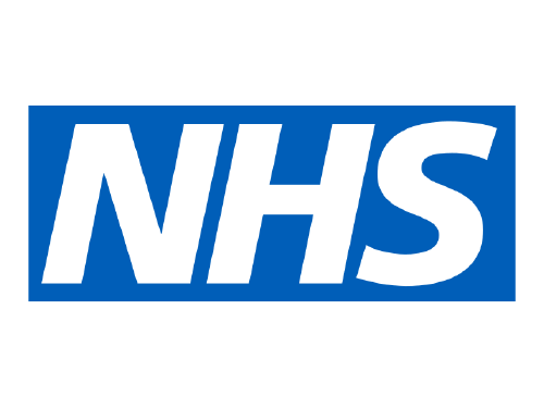 NHS logo: partner and funder for Team STAMINA