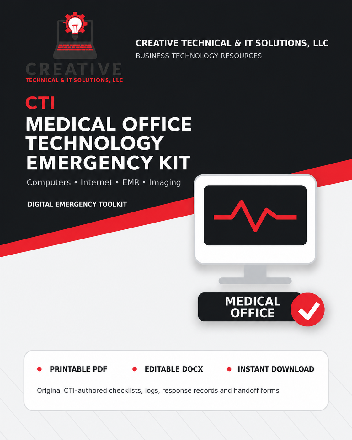 Medical Office Technology Emergency Kit