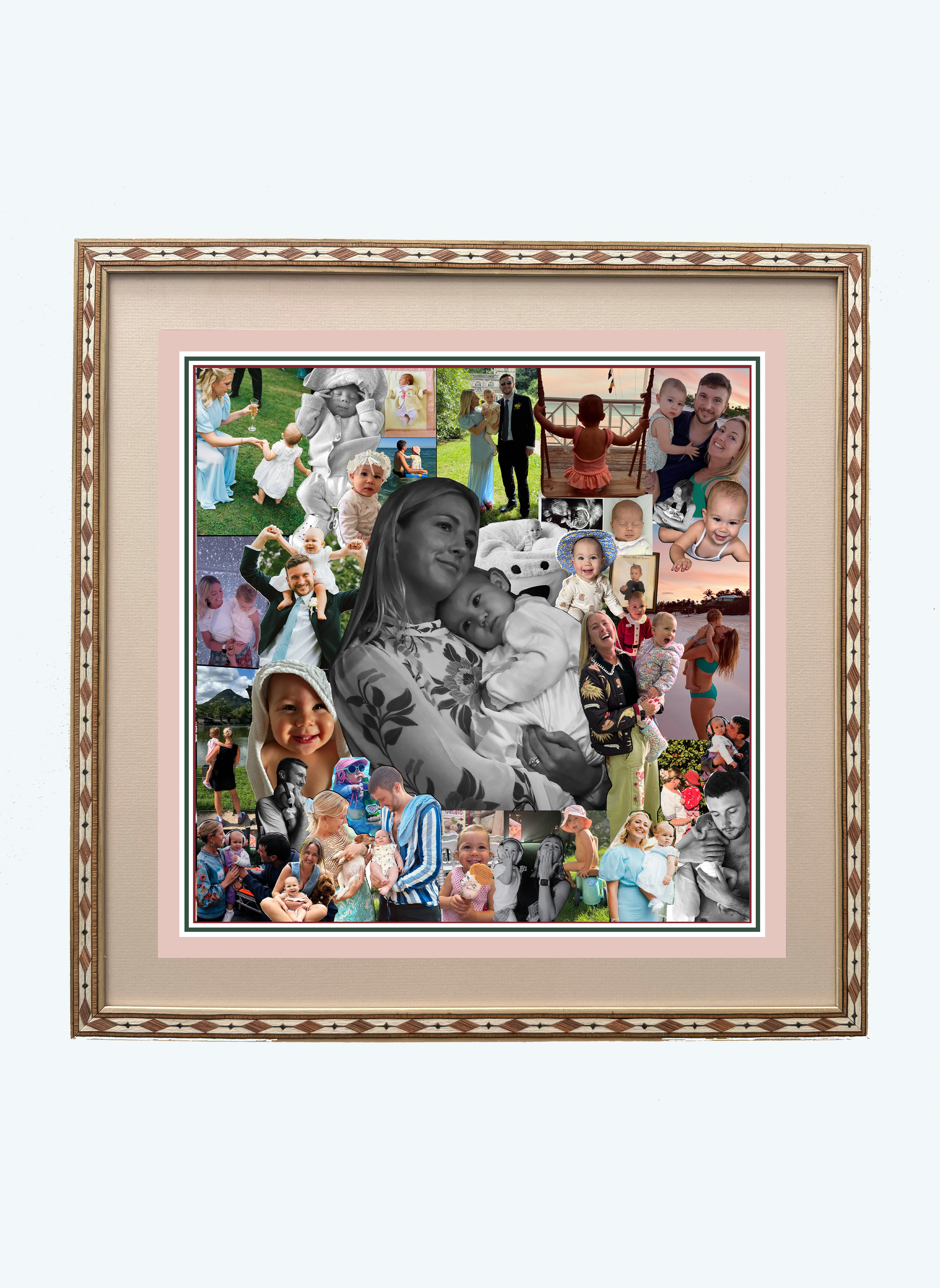 BABY PHOTO COLLAGE 