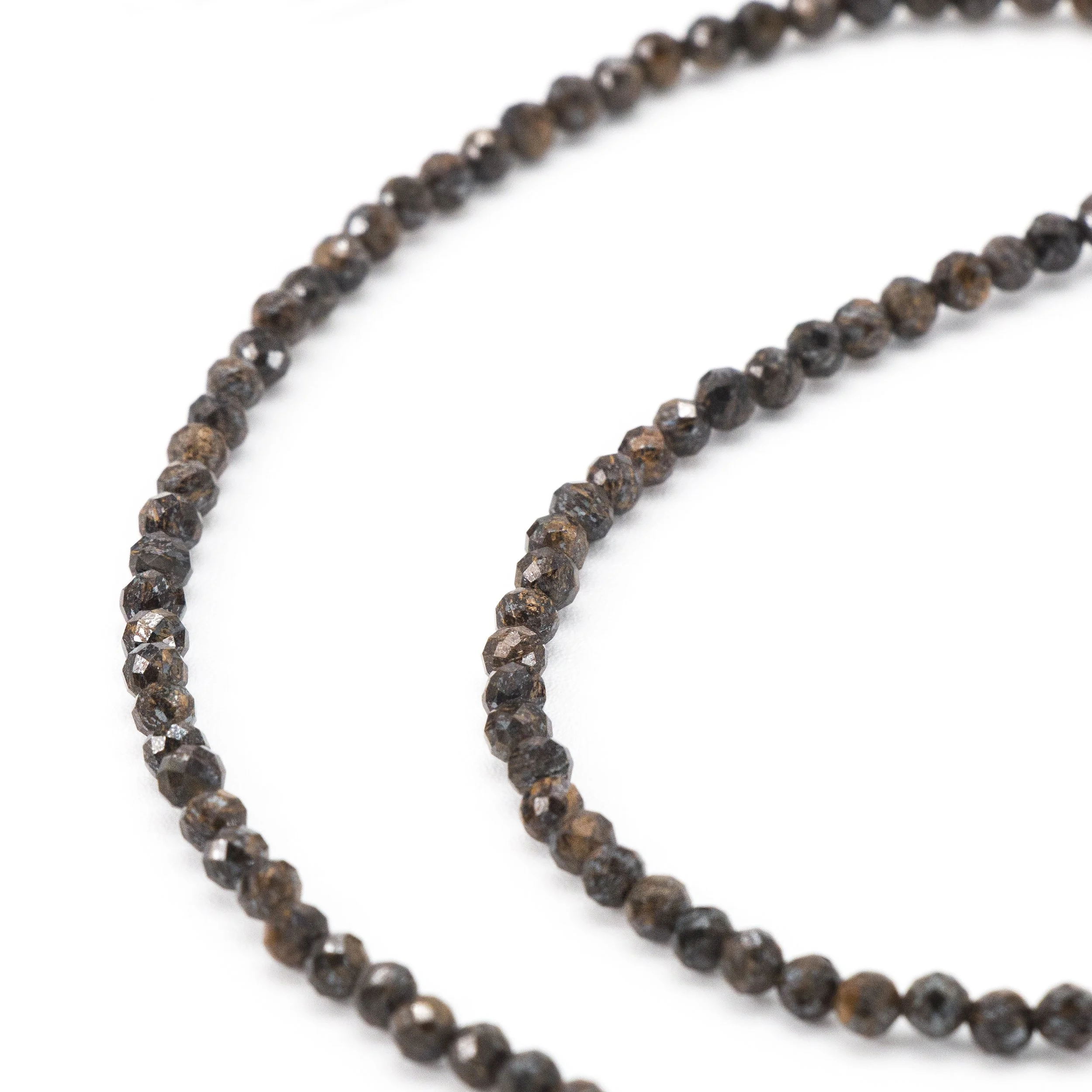 Brown Bronzite Stone Hat Band Layer